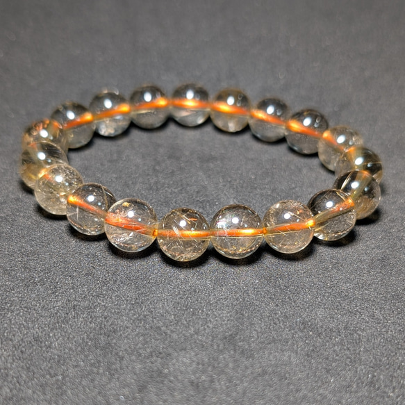 おすすめ価格 ゴールドルチル ブレスレット 10ミリ 虹入り金針水晶 最強天然石 おすすめ価格 ゴールドルチル クォーツ ブレスレット 10ミリ 虹入り