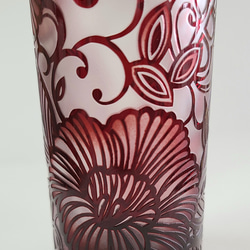 ボタニカル柄　一輪挿し 2枚目の画像