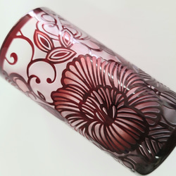 ボタニカル柄　一輪挿し 1枚目の画像