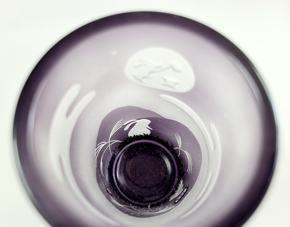 月見うさぎ　一輪挿し 5枚目の画像