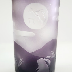 月見うさぎ　一輪挿し 1枚目の画像