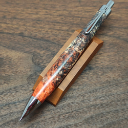 あけぼの工房　スタビライズドウッド　シャープペン マスールバーチ極上スタビライズドウッド シャープペンシル