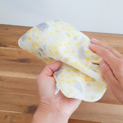 ハンカチ【 ミモザ standard 】ギフト 贈り物 プレゼント 手土産 誕生日 プチギフト 敬老 秋冬新作2025 5枚目の画像