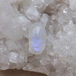 レインボームーンストーン天然石マクラメネックレスmac430エスニックエキゾチックな金属アレルギーフリーアクセサリー 14枚目の画像