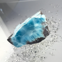 ラリマー原石 76g【送料込】 LMRG076 ドミニカ共和国の鉱山から