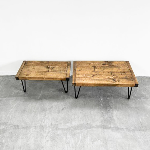 ゆり⋱即購入OK❣️平日3日以内に発送⋰】アイアンレッグテーブル ゆり