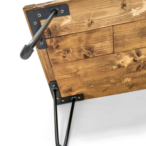 【ゆり⋱即購入OK❣️平日3日以内に発送⋰】アイアンレッグテーブル アイアンレッグ 3段までのサブテーブル | Licolbe Outdoor