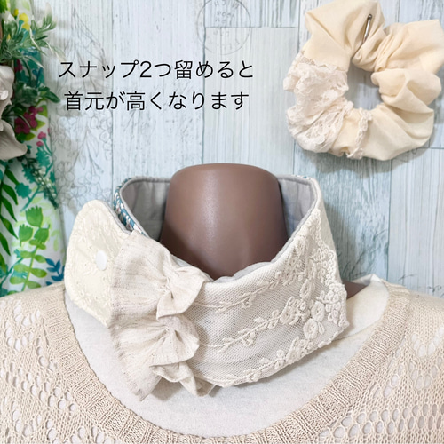 P-⑱　ネッククーラー　首もとひんやり氷結ベルト　カバー　ハンドメイド 支援 No.1344 アイスノン 氷結ベルト カバー ネッククーラー