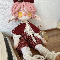 モヘアのテディベア 子うさぎ ブライスのお仲間に♡❁短期出品❁ モヘアのテディベア 子うさぎ ブライスのお仲間に♡❁短期出品❁