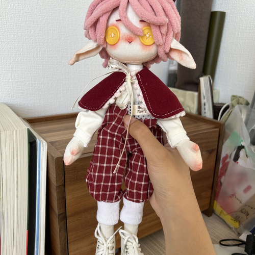 CCDOLL】可動式BJDぬいぐるみ・完全一点もの即納OK！・赤い制服