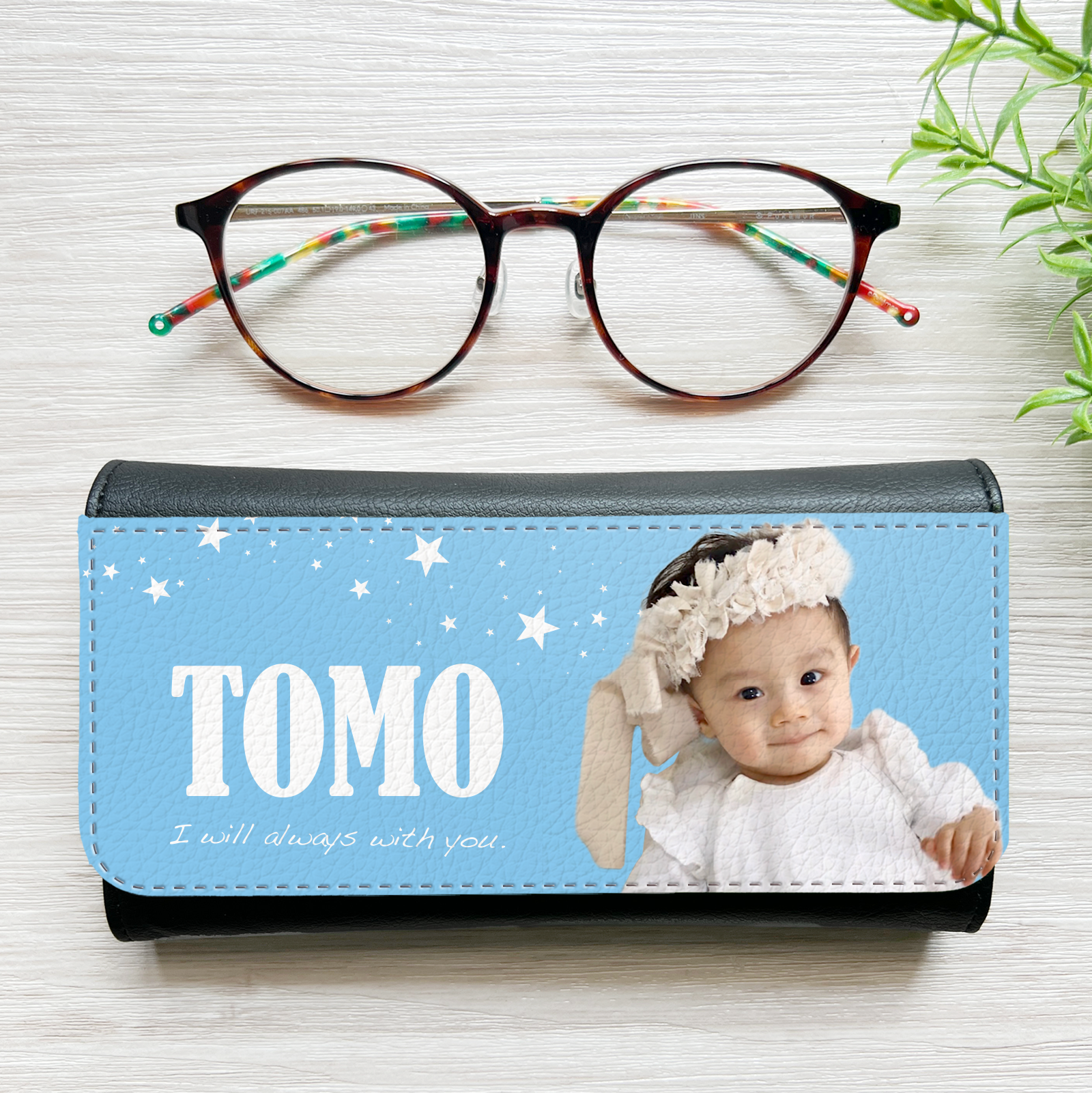 お好きな写真で！オリジナルうちの子メガネケース