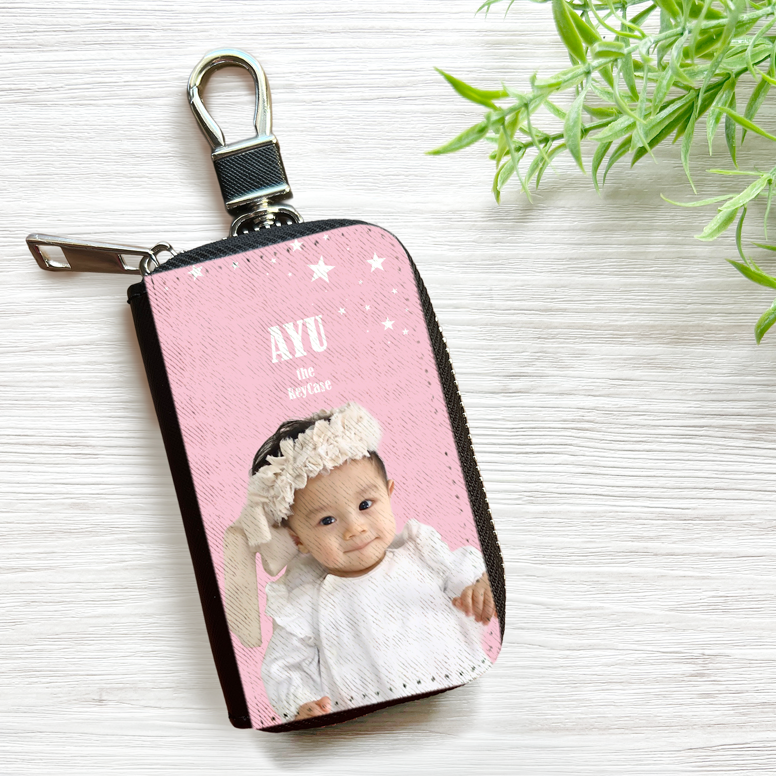 お好きな写真で！うちの子カラフルキーケース