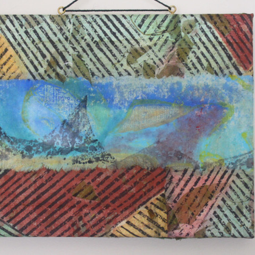 自分で作る和紙ちぎり絵5枚セット 風景 自分で作る和紙ちぎり絵5枚セット 風景