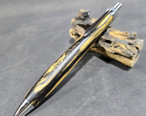 ペールムーンエボニー ウッドボールペン【送料・ギフトボックス無料