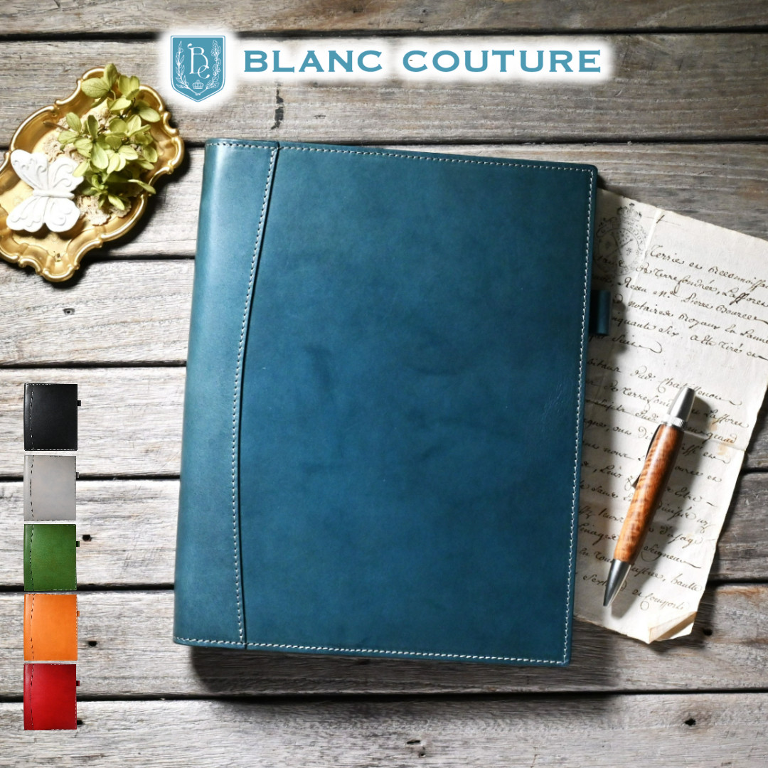 ルーズリーフ バインダー B5 26穴 本革