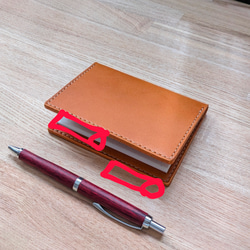 受注生産】レザーA7ノートカバー (選べるカラー) 【カスタム承ります