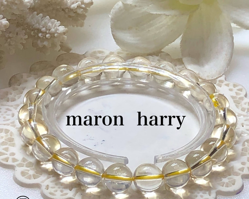 シトリンブレスレット シトリン・天然石ブレスレット•*¨*•.¸¸♬ ブレスレット MARON