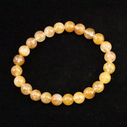 H&E社 ヒマラヤレッドゴールドアゼツライト 8mmブレスレット 17.2g