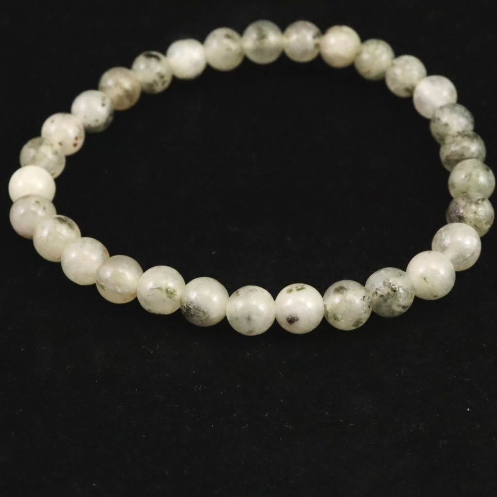 H&E社 サンダローザアゼツライト（AZOZEO) 6mmブレスレット  9.7g #75680