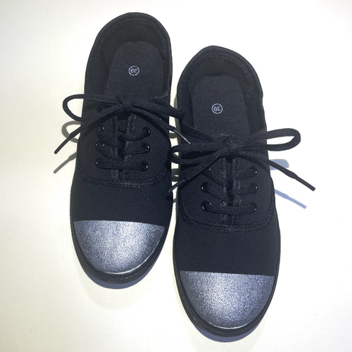 ⭐︎cotone 様⭐︎ △卵殻ジグザグ▽ イエロースニーカー (22.5cm〜28.0cm