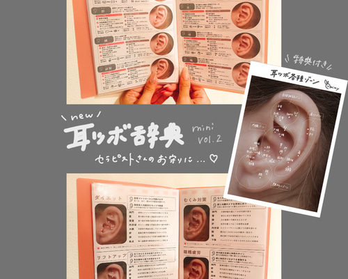 耳ツボジュエリー | 耳ツボ辞典 | 112通り＋αの症状 | B6サイズ 耳ツボジュエリー | 耳ツボ辞典 | 112通り＋αの症状 | B6サイズ