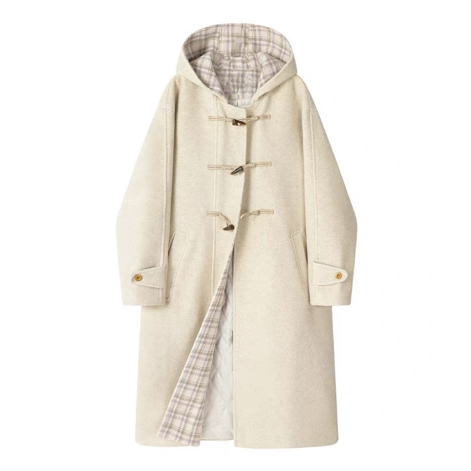 ウールラシャ、コート、 レディース、秋、春、冬