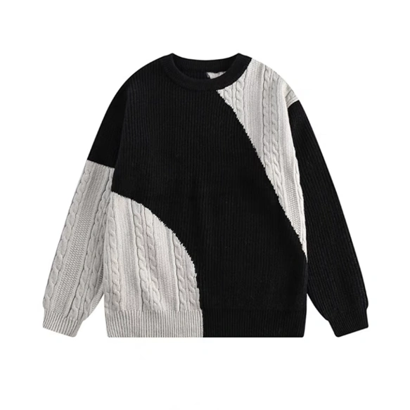 冬、セーター、男女兼用、ペアルック、春、秋、ニット