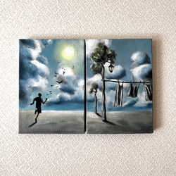 油絵(希望) 油絵』希望 絵画 Saachi Art 通販 15612055｜Creema(クリーマ)