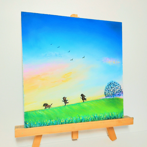 オイルパステル画（27✕22）原画 オイルパステル画（27✕22）原画