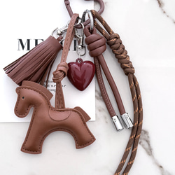 じゃらじゃらキーホルダー バッグチャーム キーチャーム バッグ