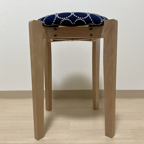 ミナペルホネン dop タンバリン 角脚 スツール 【ネイビー】スタッキング ミナペルホネン dop タンバリン 角脚 スツール 【ネイビー