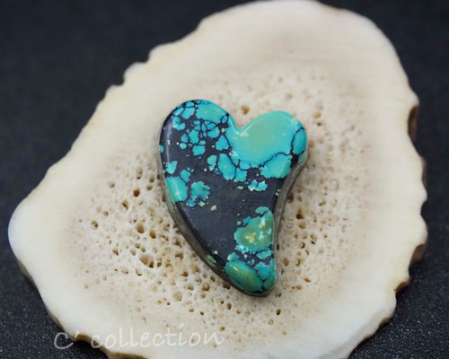 5,4ct Chinese Turquoise チャイニーズ ターコイズ ルース ハート CH