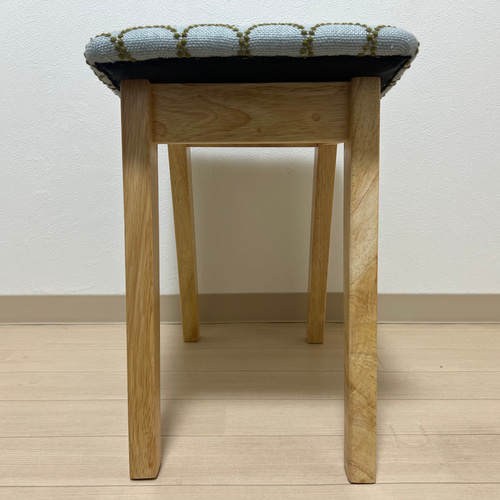 ミナペルホネン スツール タンバリン 太脚 【ライトブルー】椅子