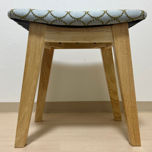 ミナペルホネン スツール タンバリン 太脚 【ライトブルー】椅子