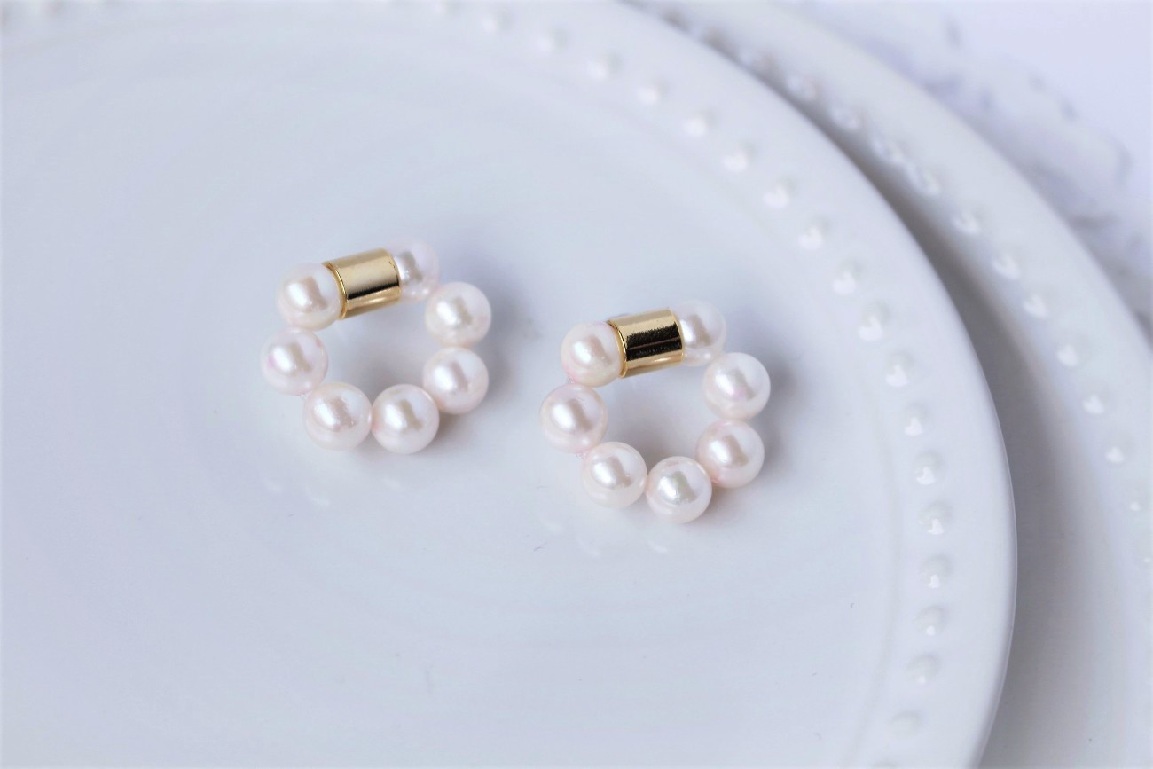 あこや本真珠　パールが連なる　繊細で上品な輝き