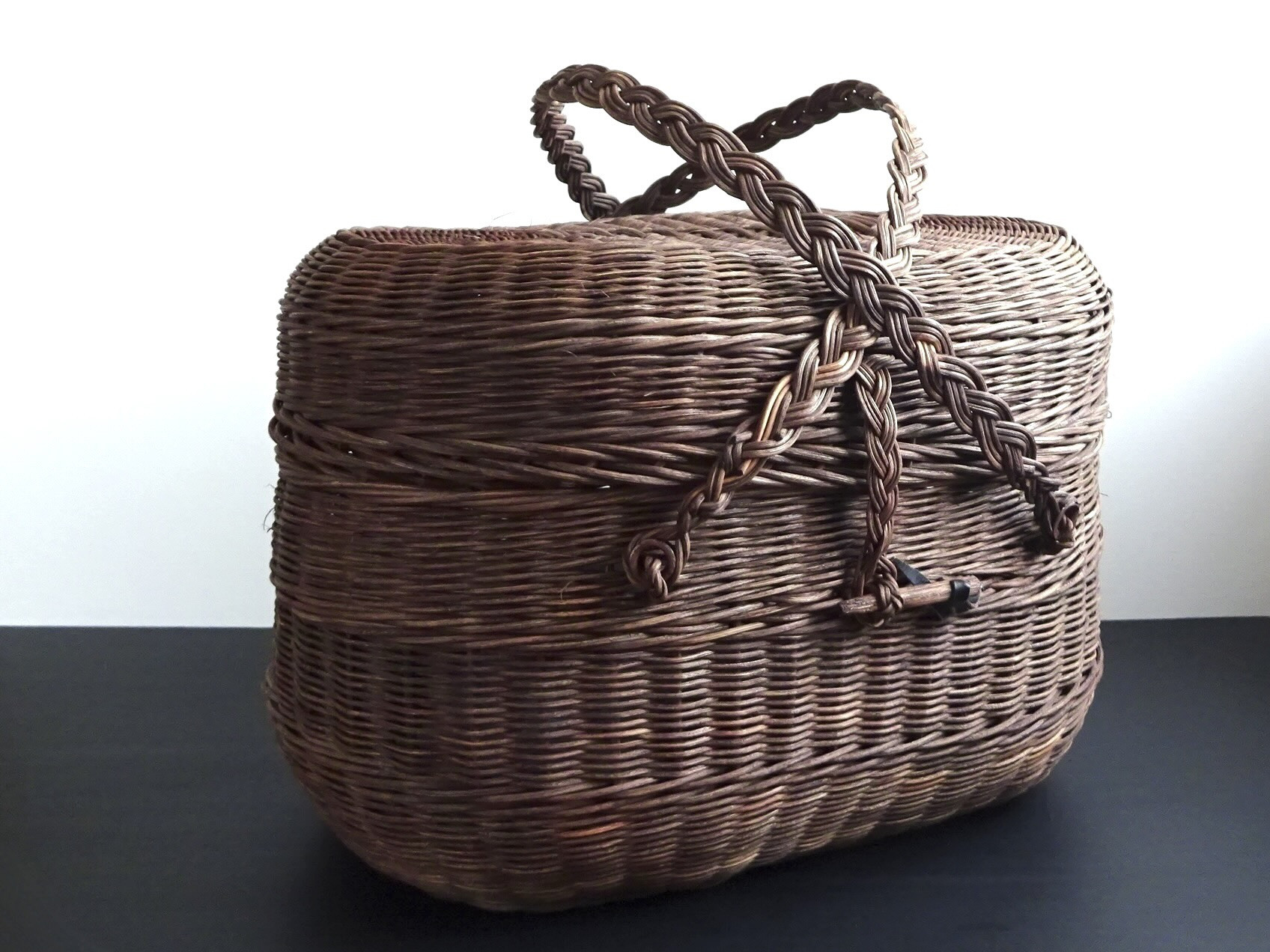 限定値下げパニエリュスティック フランス製 カゴバッグ サック・ドゥ・フィヨンせ 限定値下げパニエリュスティック フランス製 カゴバッグ サック