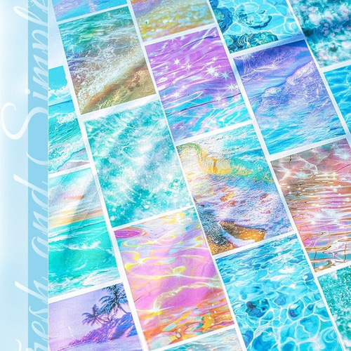 28点　コラージュ素材 A504