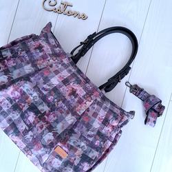 専用　ボディバッグ　リバティ　キューピッドボウ　ハンドメイド new! ショルダー紐別売 ハンドメイド リバティキューピッドボウ