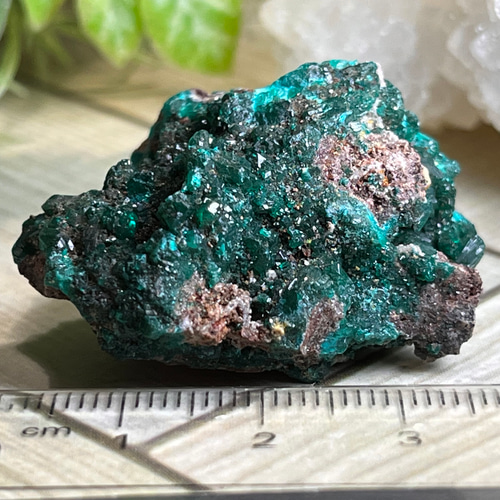 ダイオプテーズ コンゴ産 翠銅鉱 ラフストーン 原石 天然石 東洋