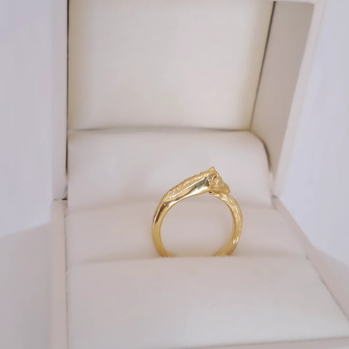 馬の指輪 18金 干支リング】 馬指輪 馬リング K18馬 18金馬 ゴールド馬