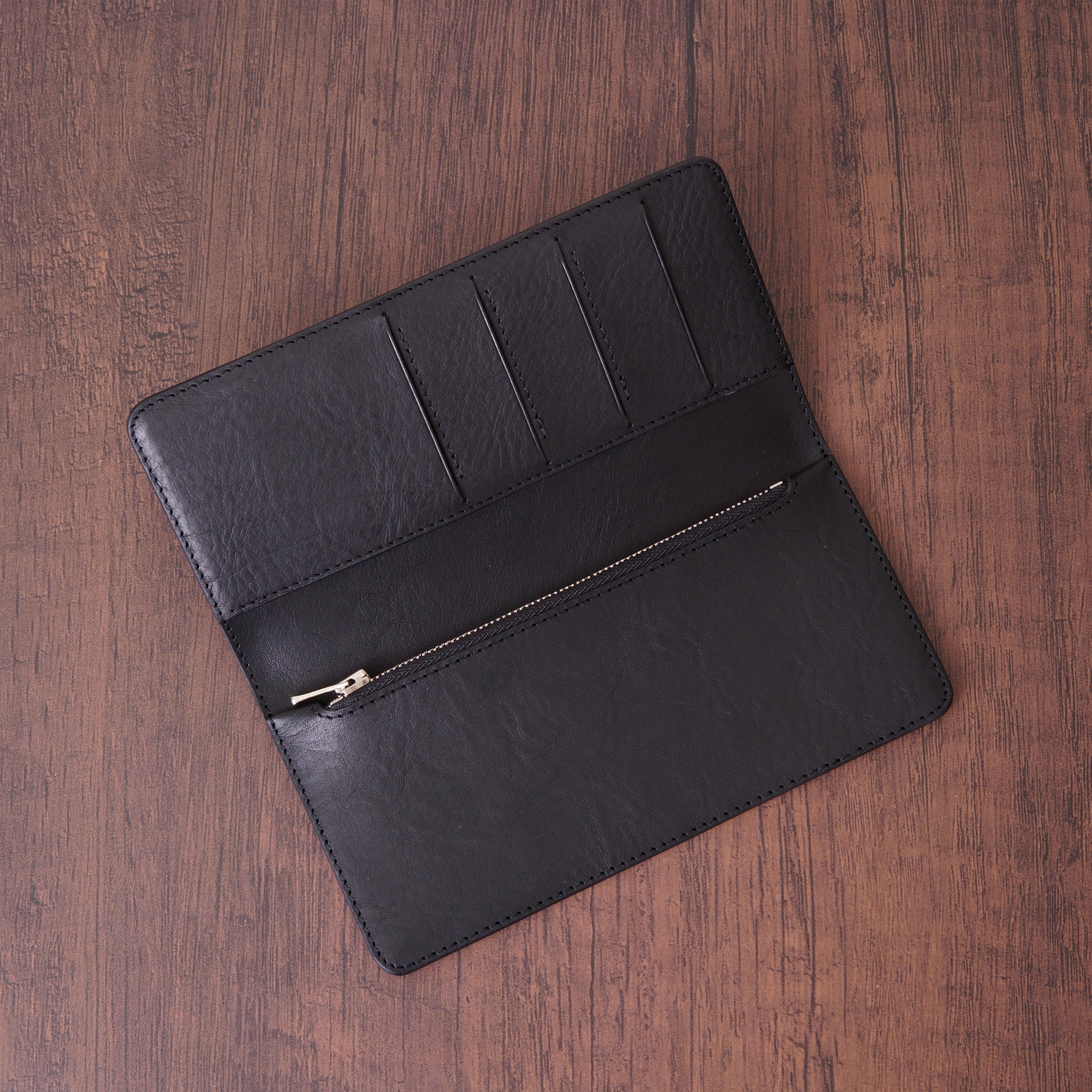 【シュリンクレザー】コンパクト長財布