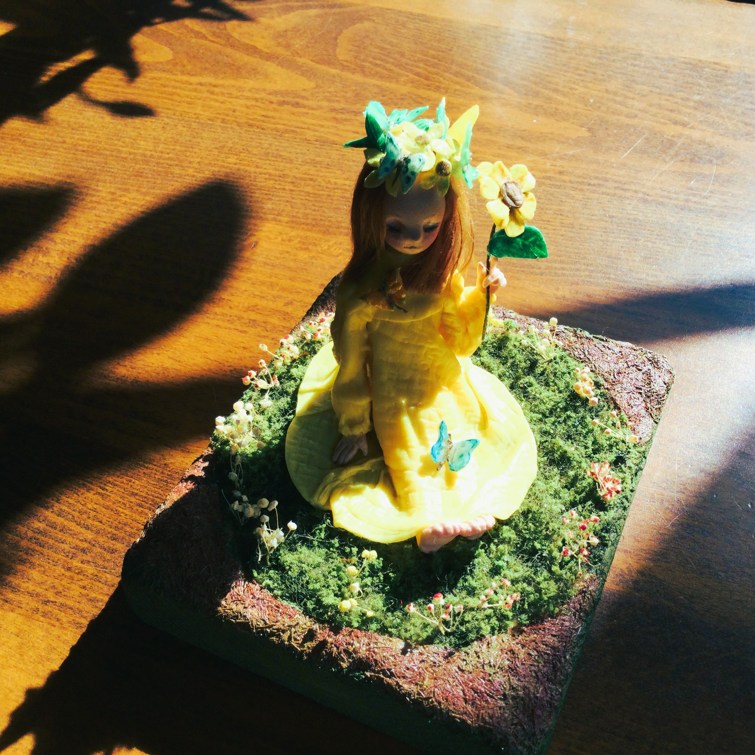 ミニチュアドールオブジェ/自然と調和