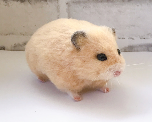 専用です ◇キンクマハムスター＆バナナ◇羊毛フェルト 今月のキンクマちゃん🐹⁡ ⁡ #ハムスター #ハムスター好きな人と