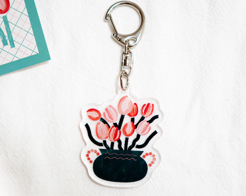 キーホルダー・アクリルキーホルダー ruru CHURA MIKU STREET アクリルキーホルダー 観光 ver. – 国際通り商店街