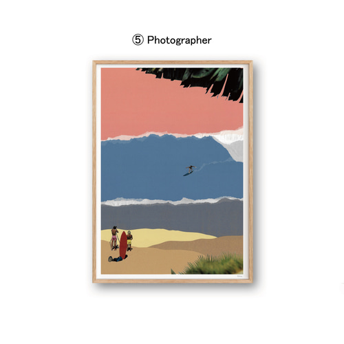 40 YEARS OF SURFER コラージュポスター 40 YEARS OF SURFER コラージュポスター