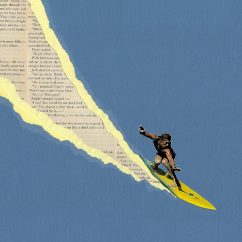 40 YEARS OF SURFER コラージュポスター 40 YEARS OF SURFER コラージュポスター