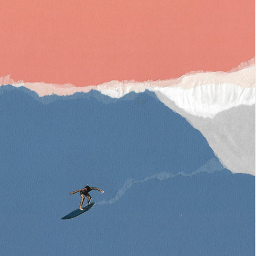 40 YEARS OF SURFER コラージュポスター 40 YEARS OF SURFER