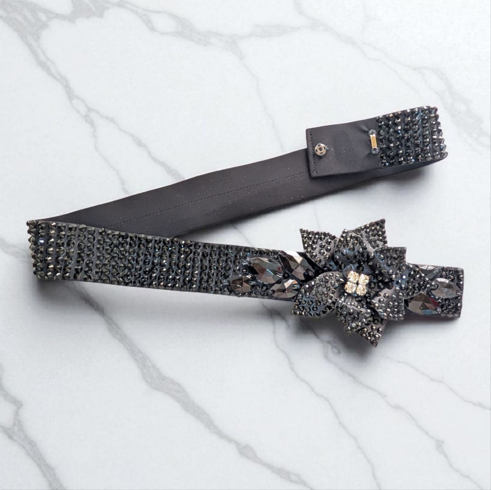 ◆受注製作◆社交ダンスお花のキラキラベルト