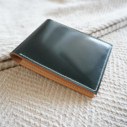 ☆L字ファスナーコンパクト財布 『ROCADO シェルコードバン【MUSEUM