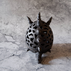 黒樹土鬼RedEye香炉15　塊根植物　多肉植物　盆栽　植木鉢　作家鉢　オブジェ　沖縄 5枚目の画像